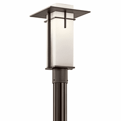 Kichler Caterham 1-LT Post Light - Olde Bronze - 49646OZ