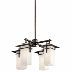 Kichler Caterham 4-LT Chandelier - Olde Bronze - 49638OZ