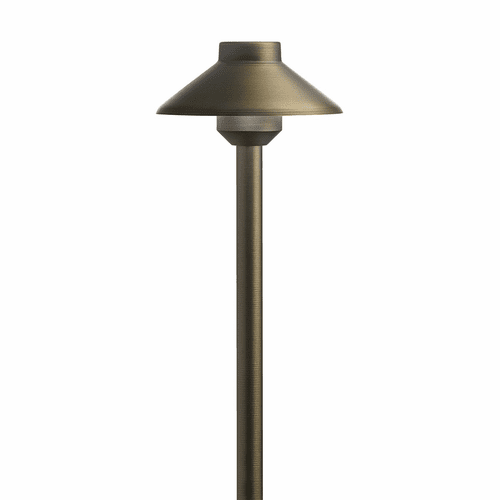 Kichler CBR LED Integrated Llena 3000K LED Path Light - Brass - 15820CBR30
