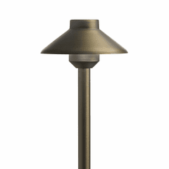 Kichler CBR LED Integrated Llenita 3000K LED Path Light - Brass - 15821CBR30 Kichler CBR LED Integrated Llenita 3000K LED Path Light - Brass - 15821CBR30