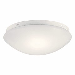 Kichler Ceiling Space 10.75" LED Flush Mount - White - 10755WHLED