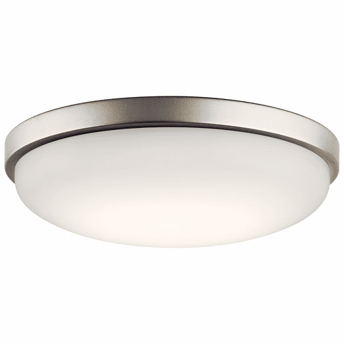 Kichler Ceiling Space 14.5" LED Flush Mount - Brushed Nickel - 10764NILED