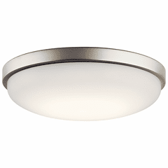 Kichler Ceiling Space 14.5" LED Flush Mount - Brushed Nickel - 10764NILED