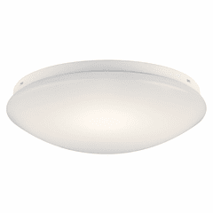 Kichler Ceiling Space 14" LED Flush Mount - White - 10760WHLED