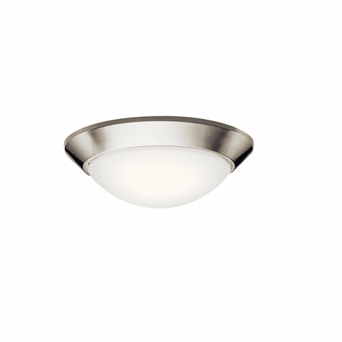 Kichler Ceiling Space 16.5" 2-LT Flush Mount - Brushed Nickel - 8882NI
