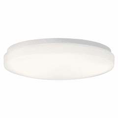 Kichler Ceiling Space 16" LED Flush Mount - White - 10768WHLED