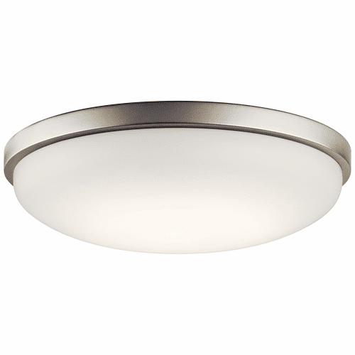 Kichler Ceiling Space 17.75" LED Flush Mount - Brushed Nickel - 10765NILED