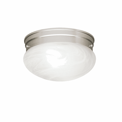 Kichler Ceiling Space 9.25" Flush Mount - Brushed Nickel - 8209NI