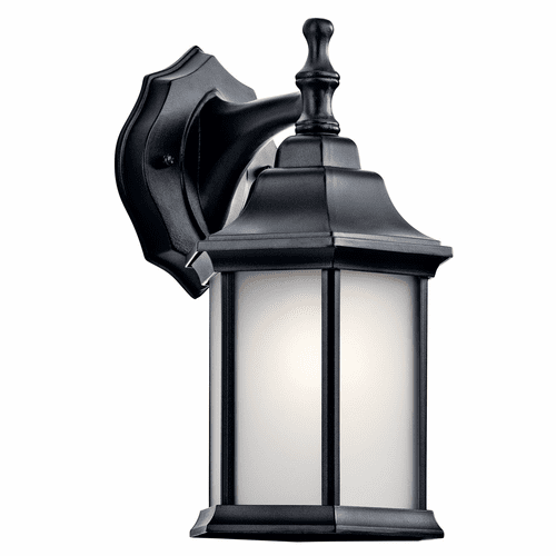 Kichler Chesapeake 1-LT Wall Light - Black - 9776BKS