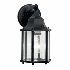 Kichler Chesapeake 10.25" 1-LT Wall Light - Black - 9774BK