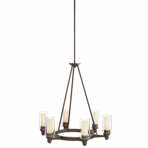 Kichler Circolo 6-LT Chandelier - Olde Bronze - 2344OZ