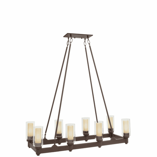 Kichler Circolo 8-LT Linear Chandelier - Olde Bronze - 2943OZ