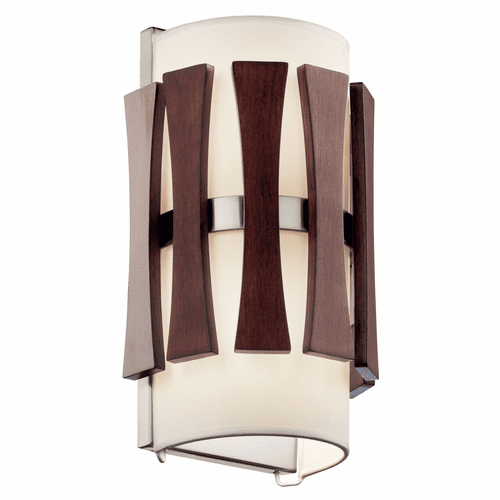 Kichler Cirus 2-LT Wall Sconce Auburn Stain - Auburn Stained - 43756AUB