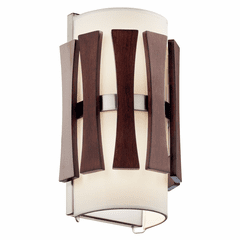Kichler Cirus 2-LT Wall Sconce Auburn Stain - Auburn Stained - 43756AUB