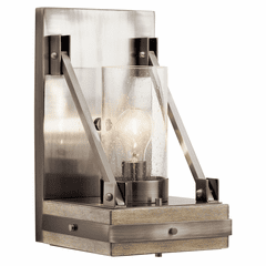Kichler Colerne 1-LT Wall Sconce - Classic Pewter - 43436CLP