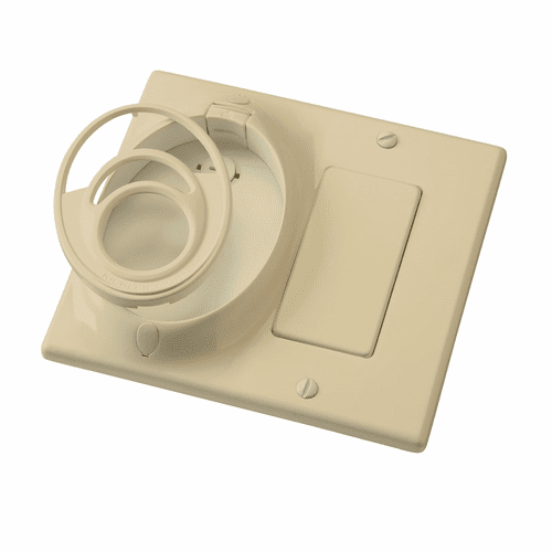 Kichler CoolTouch Dual Gang Wall Plate - Ivory - 370011IV