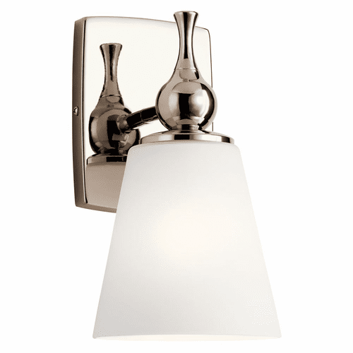 Kichler Cosabella 1-LT Wall Sconce - Polished Nickel - 55090PN
