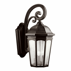 Kichler Courtyard 3-LT Wall Light - Rubbed Bronze - 9035RZ