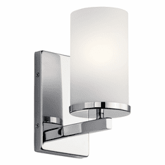 Kichler Crosby 1-LT Wall Sconce - Chrome - 45495CH