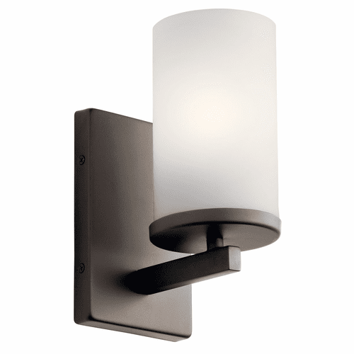 Kichler Crosby 1-LT Wall Sconce - Olde Bronze - 45495OZ