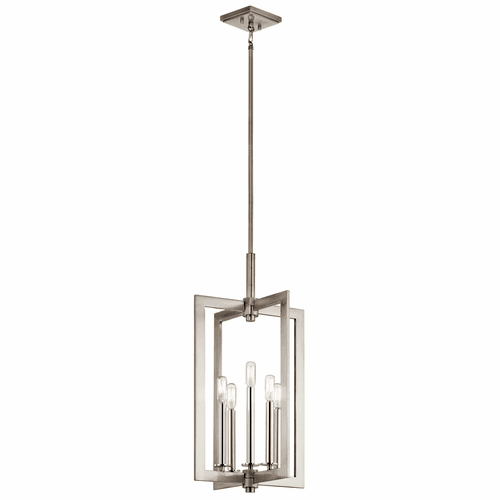 Kichler Cullen 14" 5-LT Foyer Pendant - Classic Pewter - 43900CLP