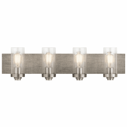 Kichler Dalwood 4-LT Vanity Light - Classic Pewter - 45929CLP