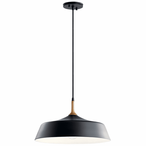 Kichler Danika 1-LT Pendant - Black - 43683BK