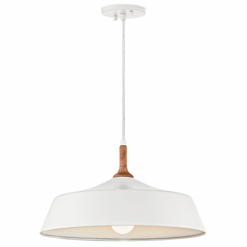 Kichler Danika 1-LT Pendant - White - 43683WH