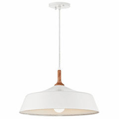 Kichler Danika 1-LT Pendant - White - 43683WH Kichler Danika 1-LT Pendant - White - 43683WH