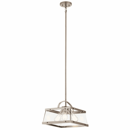 Kichler Darton 3-LT Pendant/Semi Flush - Classic Pewter - 52125CLP