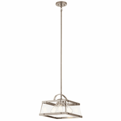 Kichler Darton 3-LT Pendant/Semi Flush - Classic Pewter - 52125CLP