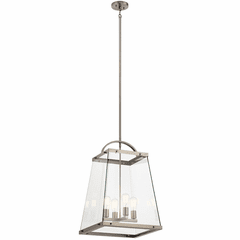 Kichler Darton 4-LT Large Foyer Pendant - Classic Pewter - 52124CLP