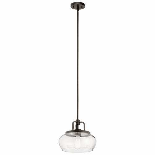 Kichler Davenport 1-LT Convertible Pendant - Olde Bronze - 43903OZ