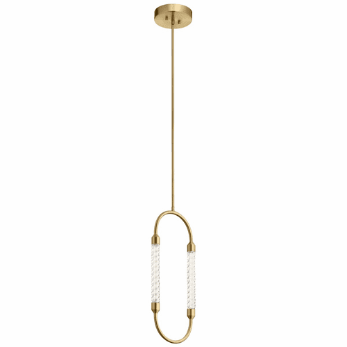 Kichler Delsey 1-LT LED Mini Pendant - Champagne Gold - 84150