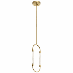 Kichler Delsey 1-LT LED Mini Pendant - Champagne Gold - 84150