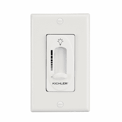 Kichler Dimmer Slide Light Control - White - 337011WH