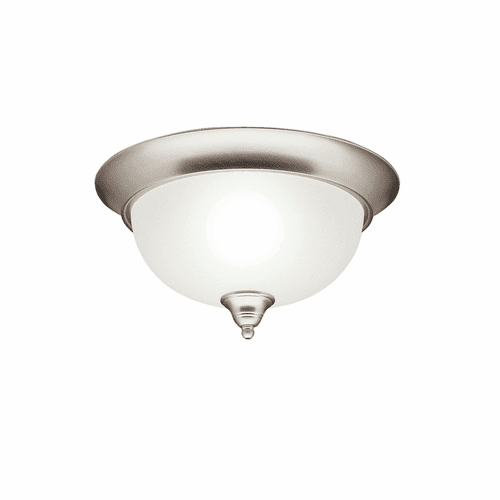 Kichler Dover 2-LT Flush Mount - Brushed Nickel - 8064NI
