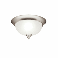 Kichler Dover 2-LT Flush Mount - Brushed Nickel - 8064NI