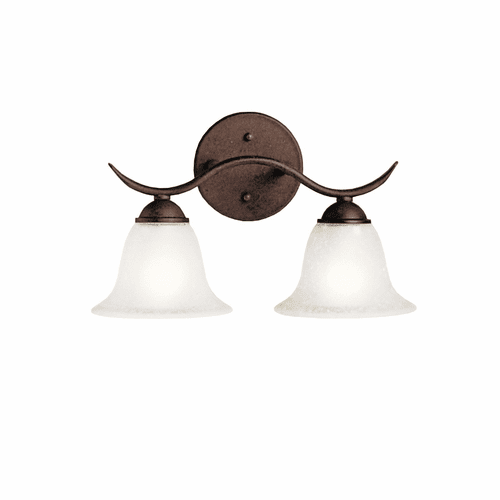 Kichler Dover 2-LT Vanity Light - Tannery Bronze - 6322TZ