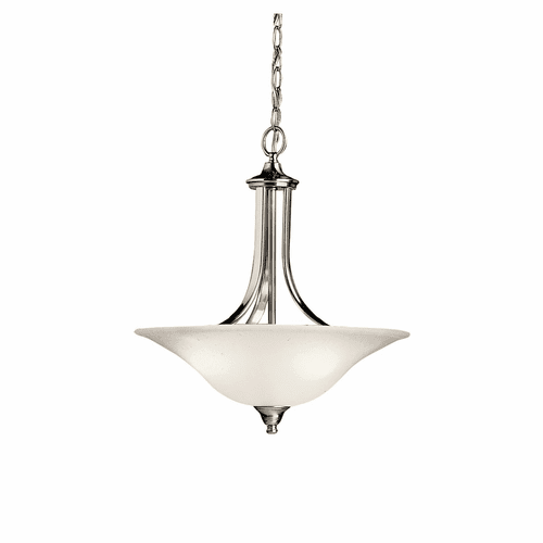 Kichler Dover 3-LT Convertible Inverted Pendant - Brushed Nickel - 3502NI