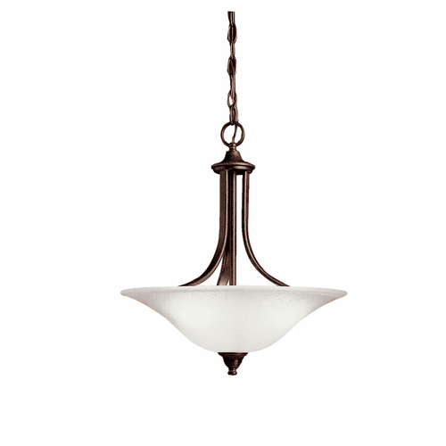 Kichler Dover 3-LT Convertible Inverted Pendant - Tannery Bronze - 3502TZ