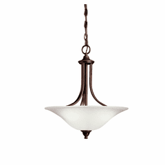 Kichler Dover 3-LT Convertible Inverted Pendant - Tannery Bronze - 3502TZ