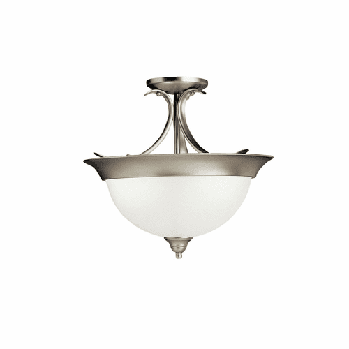 Kichler Dover 3-LT Semi Flush - Brushed Nickel - 3623NI