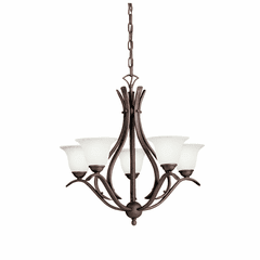 Kichler Dover 5-LT Chandelier - Tannery Bronze - 2020TZ