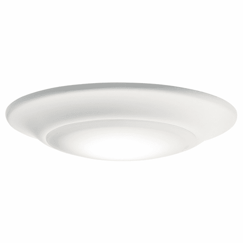 Kichler Downlight Gen I 6" 3000K LED Flush Mount - White - 43878WHLED30