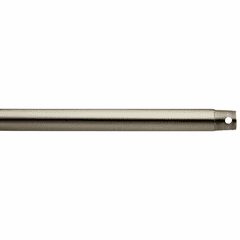 Kichler Dual Threaded 48" Downrod - Brushed Stainless Steel - 360004BSS