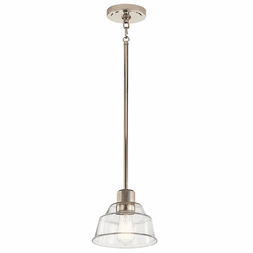 Kichler Eastmont 1-LT Mini Pendant - Polished Nickel - 52405PN