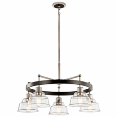 Kichler Eastmont 5-LT 1-Tier Chandelier - Polished Nickel - 52403PN Kichler Eastmont 5-LT 1-Tier Chandelier - Polished Nickel - 52403PN