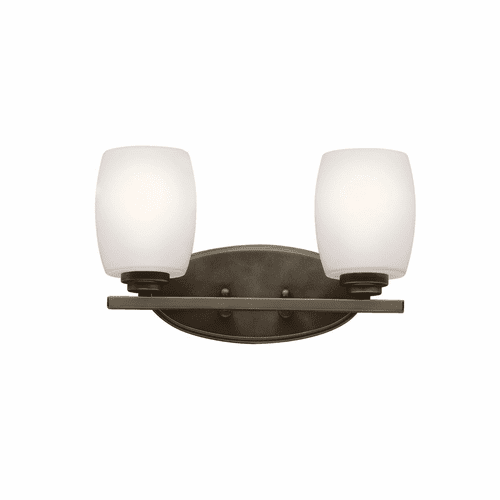 Kichler Eileen 2-LT Vanity Light - Olde Bronze - 5097OZS