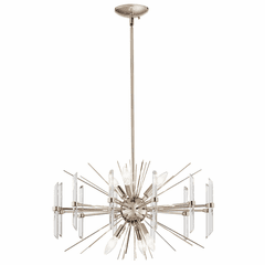 Kichler Eris 6-LT Chandelier - Polished Nickel - 44275PN Kichler Eris 6-LT Chandelier - Polished Nickel - 44275PN